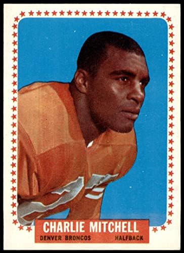1964 Topps 55 Charlie Mitchell Denver Broncos (Foci Kártya) EX/MT+ Broncos Washington