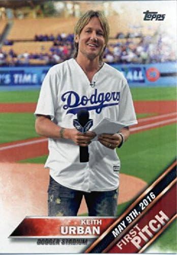 Topps Frissítés Első Dobás FP-5 Keith Urban Los Angeles Dodgers Baseball Kártya-MENTA