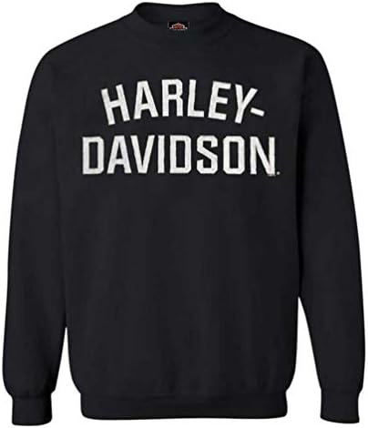 Harley-Davidson Férfi Örökség Pulóver Legénység Pulóver Fekete H-D 30296636