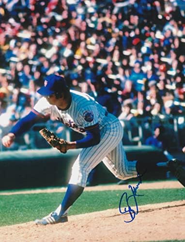 UGRÁS LOCKWOOD NEW YORK METS AKCIÓ ALÁÍRT 8x10 - Dedikált MLB Fotók