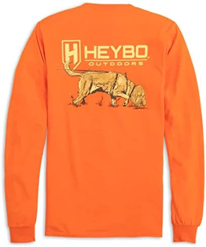 Heybo Kutya SS-T-Shirt, Kutya Póló - Narancs, Méret: X-Large