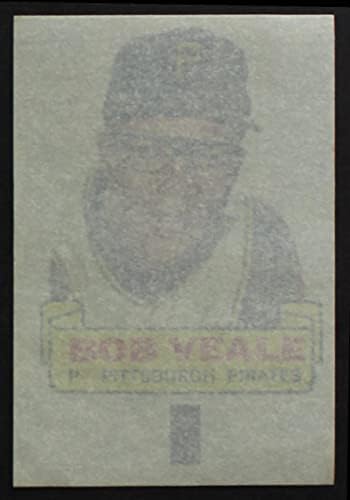 1966 Topps Bob Veale Pittsburgh Pirates (Baseball Kártya) NM Kalózok