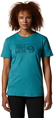 A Mountain Hardwear Női MHW Logó Rövid Ujjú | Klasszikus Könnyű Pamut Póló