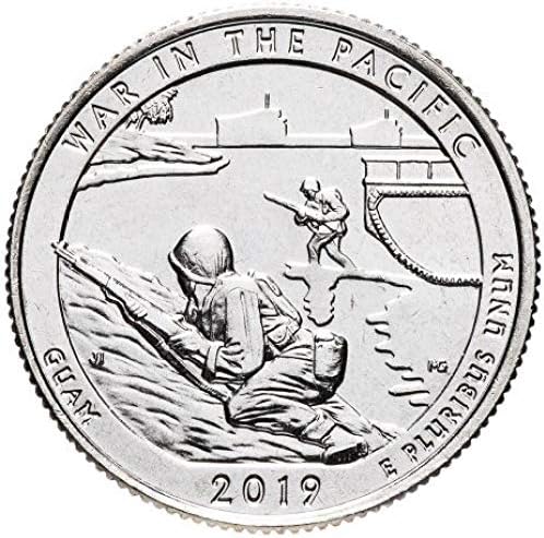 Egyesült Államok 2019 Nemzeti Park, 48 Philadelphia P Változata A Régi Vagyok-Csendes-óceáni Háború Megemlékező CoinCoin