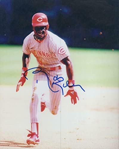 Roberto Kelly Cincinnati Reds Aláírt Dedikált 8x10 Fotó W/Coa - Dedikált MLB Fotók
