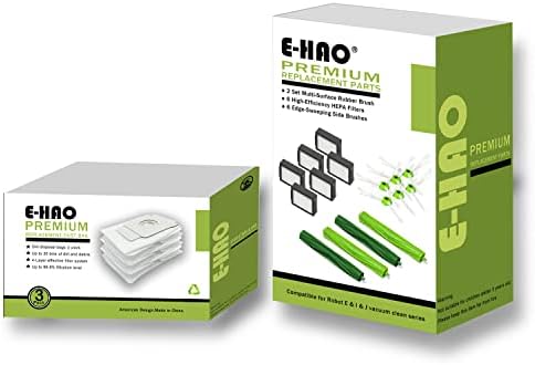 E-HAO Korszerűsített Vákuum-Zsák, E-HAO Porszívó Alkatrész, az iRobot Roomba